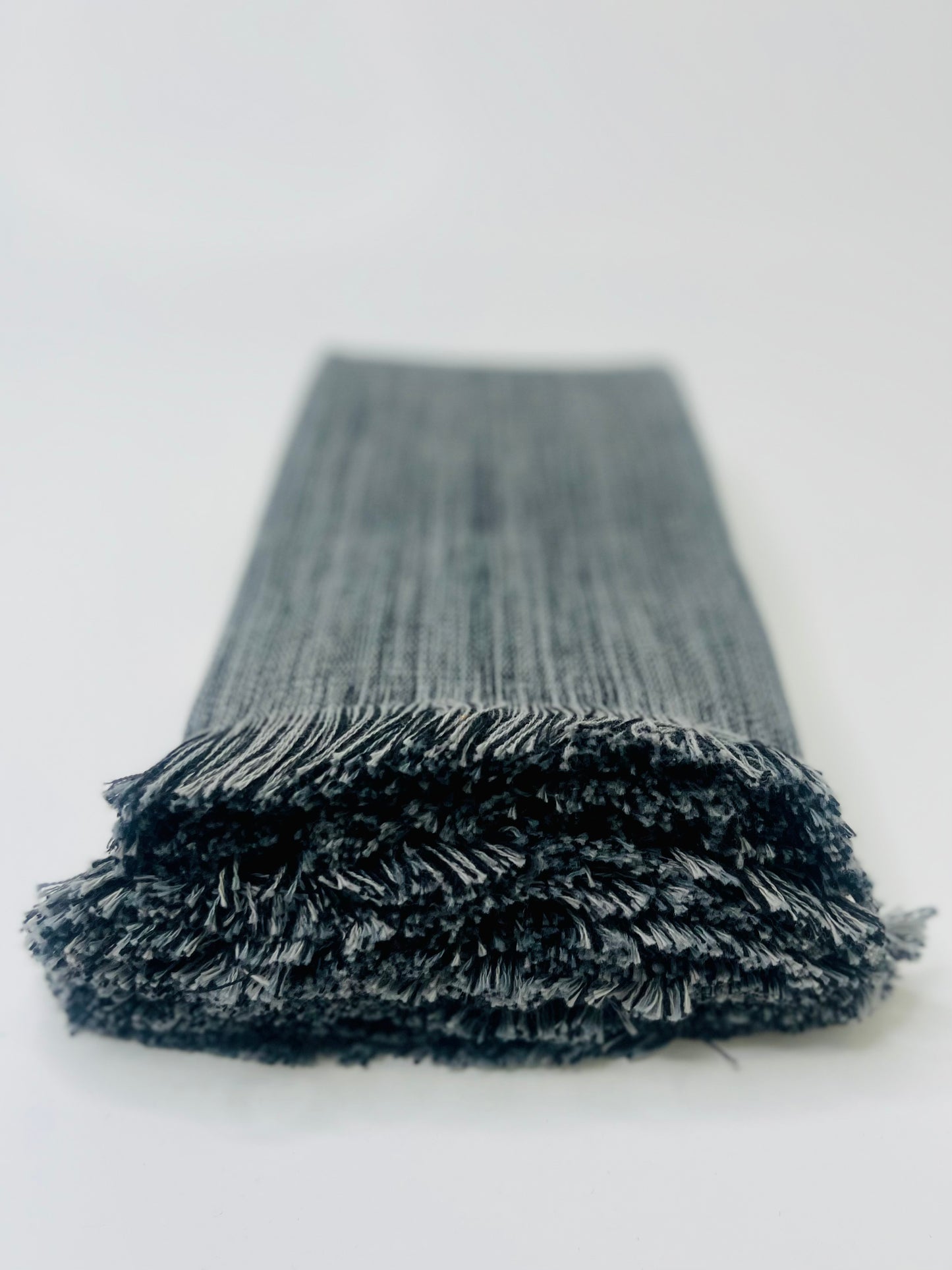 Fringed Blue Grey Placemat